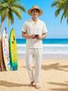 Men's Short Sleeve T-Shirt & Jogger Pants Casual Sportswear Set | Breathable Cotton Comfort Fit | S-XXXL Size Range_viptrois.com