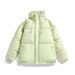 Unisex Oversized Padded Coat With Stand Collar - Thickened Winter Jacket For Men & Women, Loose Fit Warm Quilted Parka (Sizes M To 8XL)_viptrois.com
