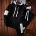 Men's Clothing New Spring And Autumn Casual Suit Men's Hooded Pullover Sweatshirt Student Class Uniform Complete Set Of Sweatpants_viptrois.com