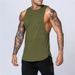 2025 Männer Gym Kleidung Sommer Fitness Baumwolle Tank Top Männer Jogging Bodybuilding Ärmelloses Shirt Atmungsaktive Oansatz Casual Muskel Weste_viptrois.com