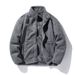 Men’s Fleece Jacket – Winter Sherpa-Lined Zip-Up Coat (M-5XL, Windproof Polyester, Stand Collar, Relaxed Fit, Outdoor & Casual Wear)_viptrois.com