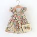 Kids’ Clothing New Contrast Color Flower Sleeveless Lace Vest Children's Dress_viptrois.com