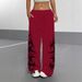 Unisex Hip-Hop Street Dance Joggers - Loose Fit Geometric Print Casual Pants For Men & Women (Polyester Blend, Plus Size Available)_viptrois.com