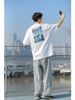 Straight 220g Printed Quick Drying Short For Men's Summer Outdoor Sun Protection And Cool Feeling Half Sleeved T-shirt_viptrois.com