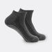 Black and white men's socks, dotted sports floor socks, sweat absorbent, breathable and non slip socks, trampoline socks and yoga socks_viptrois.com