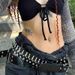 Rivet Belt, Fashionable and Versatile, Punk Style Bullet Belt, Trendy New Style, Women's Personalized Decorative Trouser Belt, Trendy_viptrois.com