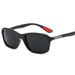 Square Frame Simple PC Frame Gray Tea Classic Sunglasses Driving Mirror Sports Sunglasses_viptrois.com