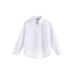 Children's White Shirt Free Of Ironing And Anti Wrinkle White Shirt Long Sleeved Primary And Secondary School Students' School Uniform_viptrois.com