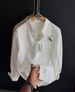 Men's Clothing Men's Casual Multi Color Beach Wear Bamboo Wrinkled Short Sleeved Suit Two Piece Suit_viptrois.com