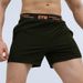 Men's Clothing Sports Shorts Summer Thin Loose Elastic Ice Silk Breathable Running Training Fitness Three Quarter Pants_viptrois.com