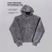 European American Cross-Border Heavy Washed Hooded Sweatshirt For Men, Loose Fit, Fleece-Lined, Retro 2024 Autumn And_viptrois.com