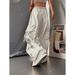 Streetwear Cargo Pants For Women Oversized Straight-Leg Joggers With Dropped Crotch & Drawstring Waist (Blue/Pink/Yellow/Beige/Black/More, S-5XL)_viptrois.com