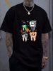 Halloween Dental SweaT T Shirt Dentist Spooky Breathable Casual Unisex Graphic Top For Everyday Wear Fashion Stretched Comfortable Versatile_viptrois.com