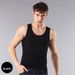 Men's Clothing Men's vest polyester sports casual white hurdle slim fit large size sleeveless t shirt youth summer bottoming fitness_viptrois.com