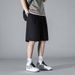 Men's Clothing Summer Thin Ice Silk Sports Shorts For Men Loose Casual Black Five Point Running Training Workout Sweatpants_viptrois.com