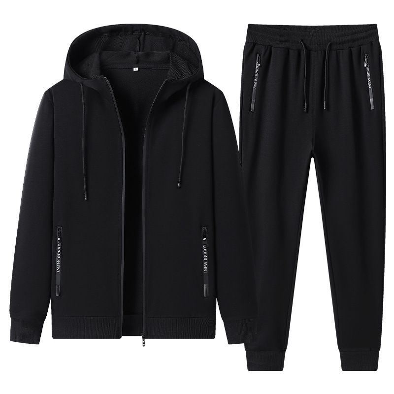 Men's Clothing New Korean Fashion Cardigan Hooded Casual Sports Suit Men's Chinese Fashion Brand Sweater Spring And Autumn_viptrois.com