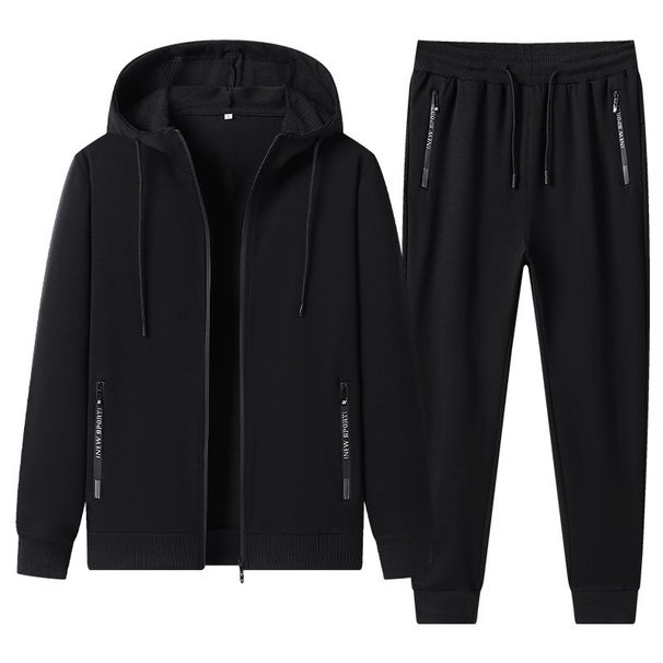 Men's Clothing New Korean Fashion Cardigan Hooded Casual Sports Suit Men's Chinese Fashion Brand Sweater Spring And Autumn_viptrois.com