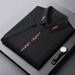 Men's Clothing Plus Size Short Sleeve Shirt Men Summer Thin Slightly Elastic Business Casual Plus Size Fat Brother Embroidered Shirt_viptrois.com