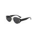 Retro Tortoise Shell Cat Eye Frame Sunglasses For Women With Leopard Print, Showing Face, Small Trend, Sun Visor And UV Protection Sunglasses T1399_viptrois.com