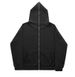 Men's Clothing Cardigan Hoodies Full Face Zipper Sweatshirt Plain Hoodies_viptrois.com