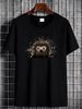 Inktastic Porcupine T-Shirt - KiniArt Pickles Art Cute Cartoon Quill Pig Rabbit Unisex Graphic Top For Everyday Wear Designer Clothes Comfortable_viptrois.com