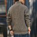 Green Deer American Retro Skin-Friendly Soft Casual Cardigan Sweater Men's Autumn Winter New Loose Knitted Jacket_viptrois.com