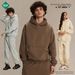 Men's Oversize Fleece Hoodie With 400GSM Anti-Pilling Fabric, Streetwear Pullover Sweatshirt For Winter (Available In 12 Colors)_viptrois.com