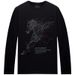 Men's Clothing Spring and Autumn long sleeved T shirt men's new men's clothing tops slim bottom T shirt men's T shirt printed war horse large size_viptrois.com