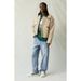 Men's Retro Washed Straight Leg Loose Fit Casual Pants Light Color Trendy Distressed Versatile Style Long Trousers_viptrois.com