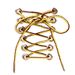 Shoe Accessories two color woven yellow brown brown big yellow boots Martin boots kick resistant round shoelace rope one pair_viptrois.com