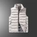 Graphene Self-Heating Vest For Men – Lightweight Quilted Sleeveless Jacket With Stand Collar (Black/Grey/) Windproof Casual & Sports Wear_viptrois.com