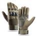 Tactical Gloves Half Finger Protective Gloves Male Outdoor Sports Wolf Warrior Tactical Training Military Fans Anti-slip Wear-resistant Fitness Riding_viptrois.com