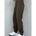 New Drape Ice Silk Nine-inch Casual Pants For Men, Summer Straight-leg Loose Wide-leg Pants, Trendy Brand Sports Pants_viptrois.com