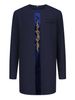 "Men's African Ethnic Style Embroidered Suit 2-Piece Set, Elegant Long Sleeve Wedding & Holiday Attire, Polyester Fabric, S-XXL"_viptrois.com