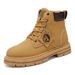 Men's Shoes Large Size Trendy Martin Boots British Work Boots High Top Casual Leather Men's Boots_viptrois.com