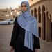 Hot Selling New Silk Cotton Equal Length Lazy Headscarf, Arab Malay Women's Sweatcloth Wrapped Shawl Scarf_viptrois.com