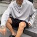 Men's Clothing Spring And Autumn Sweater Long Sleeve T Shirt Men's Fashion Brand Loose Casual American Retro Button Pullover Top_viptrois.com