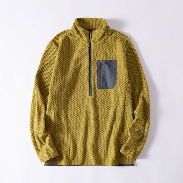 Premium Fleece Half-Zip Sweatshirt For Men & Women – Cozy Brushed Lining, Stand Collar Unisex Pullover_viptrois.com