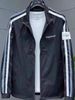 Spring/Summer 2025 New Versatile Stand-up Collar Jacket, Sun-protective Clothing, Men's Trendy, Cool, Loose And Fashionable Casual Coat_viptrois.com