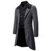 Loom Loom Autumn Winter New Style Cross-Border Men's Wool Mid-Length Trench Coat YF19_viptrois.com