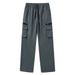 Men's Clothing Casual Pants Summer New Loose Workwear Long Pants_viptrois.com