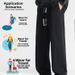 Men's Linen Cotton Casual Trousers | Relaxed Fit Straight Leg Pants For Spring Autumn Comfort_viptrois.com