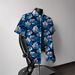 New 2026 Ice Silk Beach Flower Shirt Short Sleeve Men's Summer Beach Vacation Men's Clothing_viptrois.com