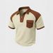 Fashionable Young Men's Clothing - 2026 Summer New Style Youth Short-sleeved Pullover With Multi-color Design Top_viptrois.com