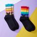 Men's Socks, Women's Socks, Cat Cross Border Sweat Absorbing Socks, Four Seasons, Four Seasons Mid Tube Cotton Socks, Breathable Men's Business Socks_viptrois.com
