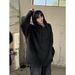 Loom Loom Hooded Men Autumn Winter Lazy Knitted Sweater Couple American Retro Jacket Harajuku Style_viptrois.com