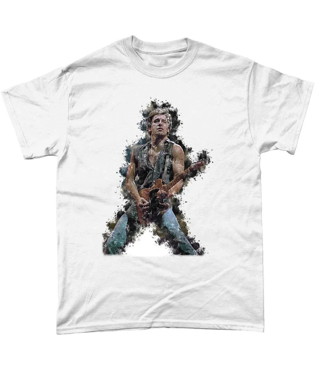 Bruce Springsteen Abstract T Shirt Mens Womens Tees Top_viptrois.com