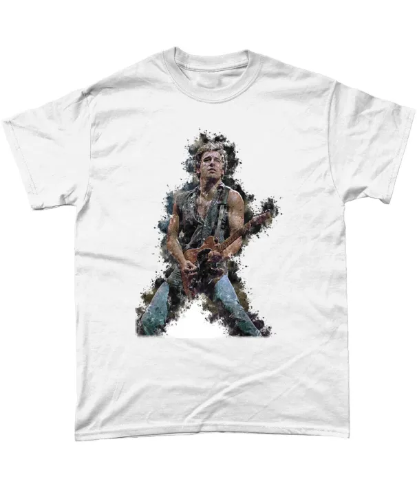 Bruce Springsteen Abstract T Shirt Mens Womens Tees Top_viptrois.com