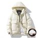 Men's Clothing Stylish Oversized Hooded Down Jacket - Lightweight, Warm & Comfortable Winter Coat For Plus Size (S-8XL, Multiple Colors)_viptrois.com
