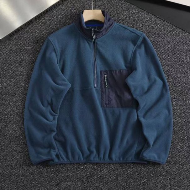 Unisex Outdoor Color-Block Sweatshirt – Sporty Couple’s Matching Set (Oversized Fit)_viptrois.com